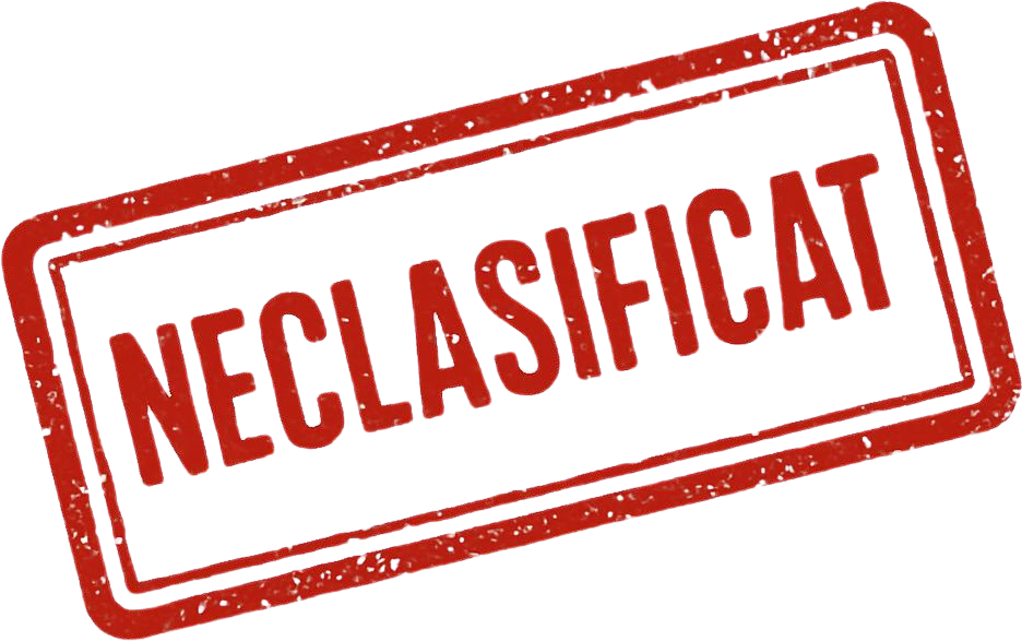 [NECLASIFICAT]